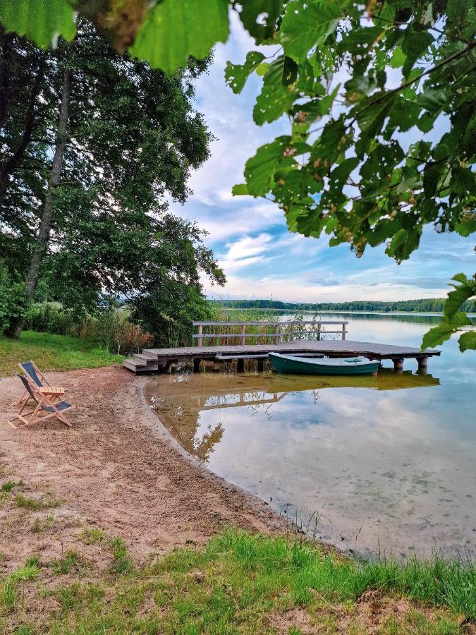 Вилла Bobrowa Ostoja Лукта Экстерьер фото